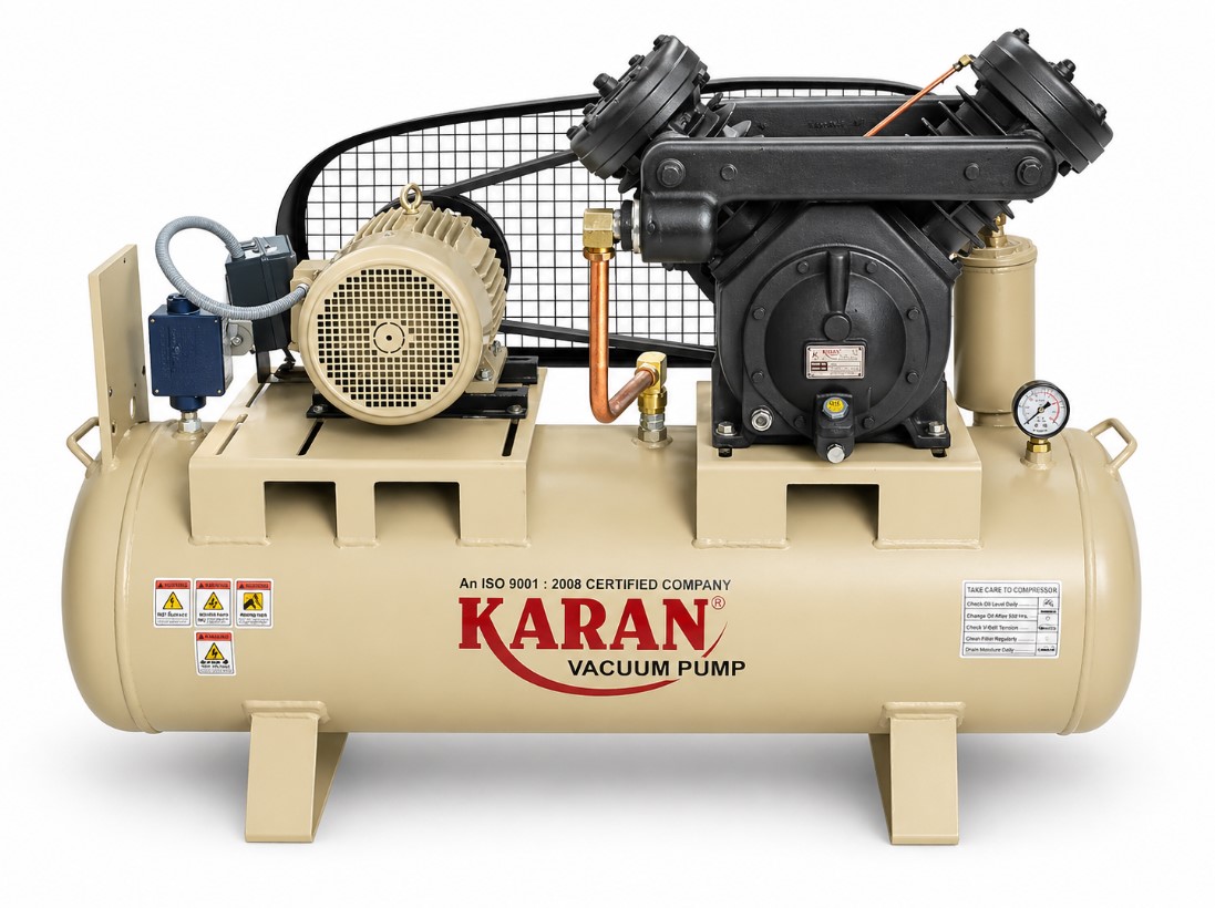 Dry Vacuum Pump – Oil Free Dry Vacuum Pump for Industrial Vacuum Applications, Clean Contamination Free Operation, Low Maintenance Design, Stable Suction Performance, Energy Efficient, Suitable for Packaging &amp; Process Use